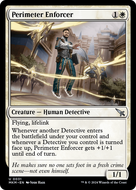 Perimeter Enforcer (MKM-031) - [Murders at Karlov Manor] Foil