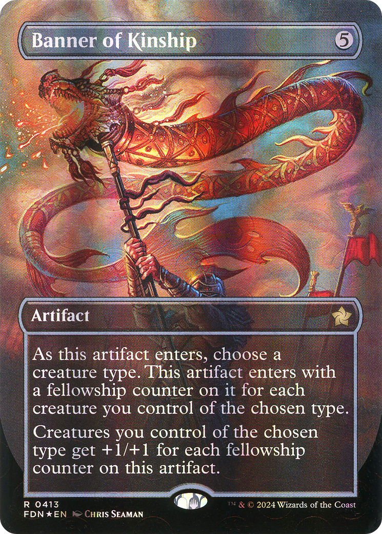 Banner of Kinship (FDN-413) - [Foundations] (Borderless) Foil