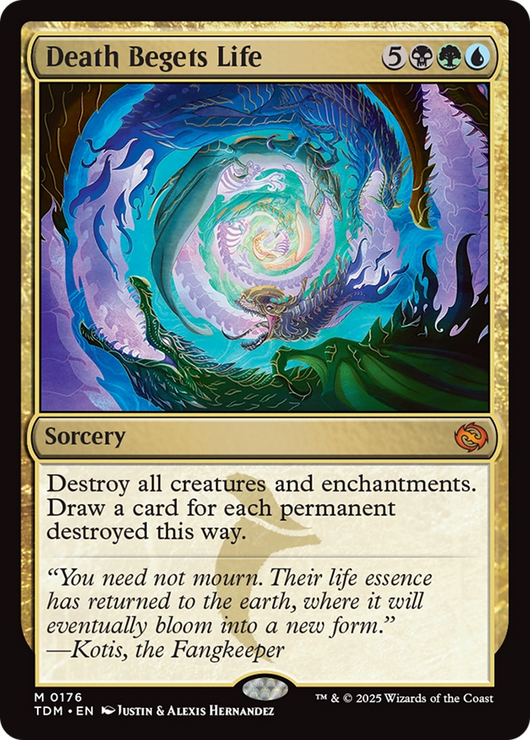 Death Begets Life (TDM-176) - [Tarkir: Dragonstorm]