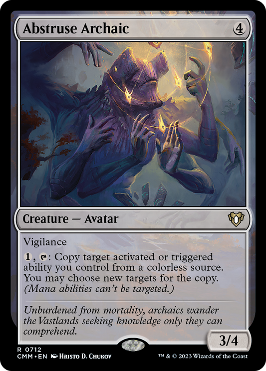Abstruse Archaic (CMM-712) - [Commander Masters]