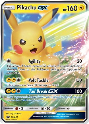 Pikachu GX - SM232 SM232/248 - [SM Promos] Holofoil