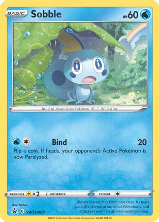 Sobble - SWSH003 SWSH003/307 - [SWSH Sword & Shield Promo Cards] Holofoil
