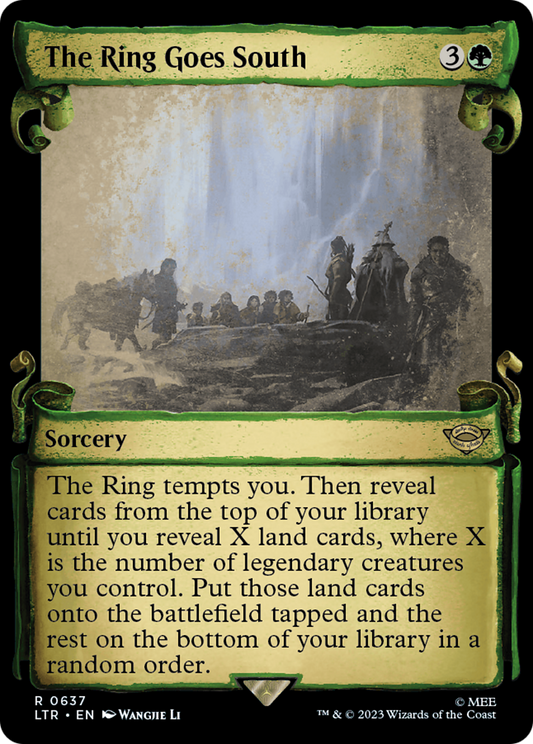The Ring Goes South (LTR-637) - [The Lord of the Rings: Tales of Middle-earth]: (Showcase)