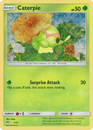 Caterpie (1/12) [Promos McDonald's : Collection 2019] 
