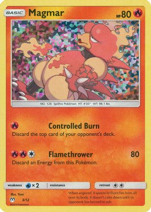 Magmar (3/12) [Promos McDonald's : Collection 2019] 
