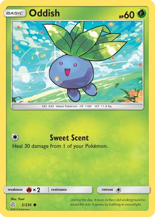 Oddish (2/236) [Soleil et Lune : Éclipse cosmique] 