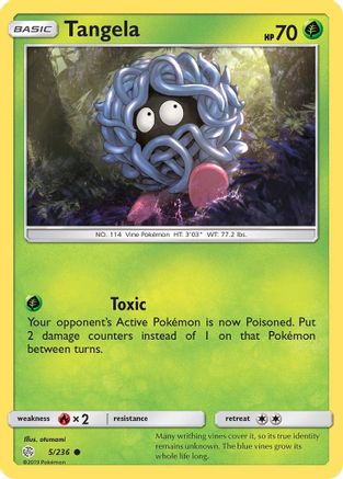 Tangela (5/236) [Soleil et Lune : Éclipse cosmique] 