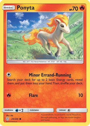 Ponyta (23/236) [Soleil et Lune : Éclipse cosmique] 