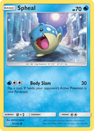 Spheal (50/236) [Soleil et Lune : Éclipse cosmique] 