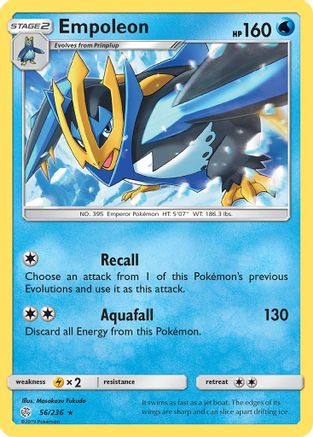Empoleon 56/236 - [SM  Cosmic Eclipse]