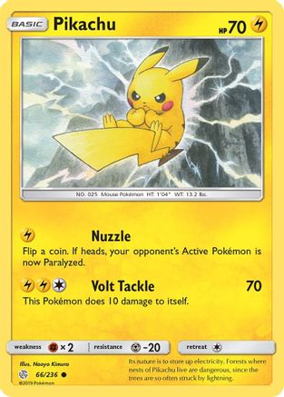 Pikachu 66/236 - [SM  Cosmic Eclipse]
