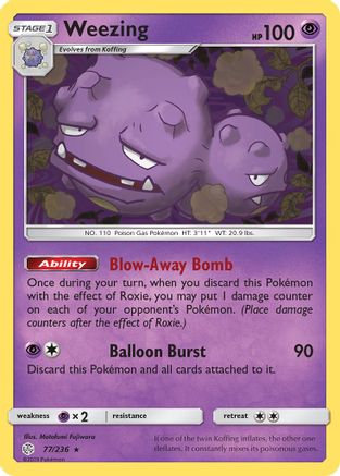 Weezing (77/236) [Soleil et Lune : Éclipse cosmique] 
