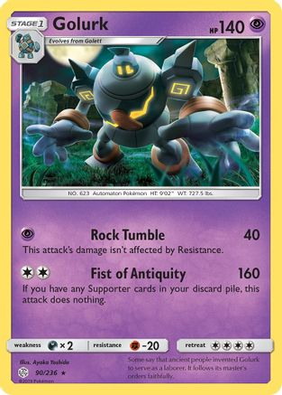 Golurk (90/236) [Soleil et Lune : Éclipse cosmique] 