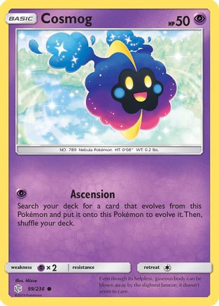 Cosmog (99/236) [Soleil et Lune : Éclipse Cosmique] 