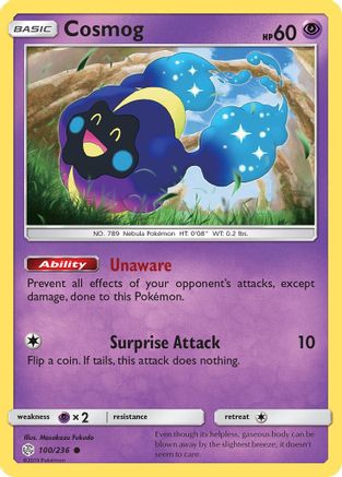 Cosmog - 100/236 100/236 - [SM  Cosmic Eclipse]