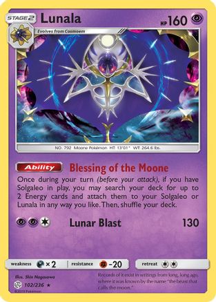 Lunala (102/236) [Soleil et Lune : Éclipse cosmique] 