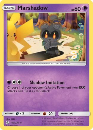 Marshadow 103/236 - [SM  Cosmic Eclipse]