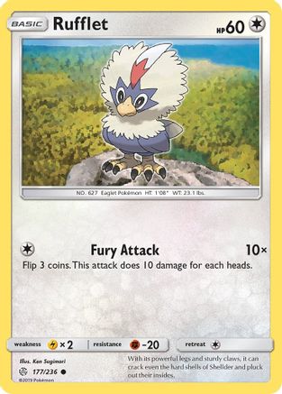 Rufflet (177/236) [Soleil et Lune : Éclipse cosmique] 