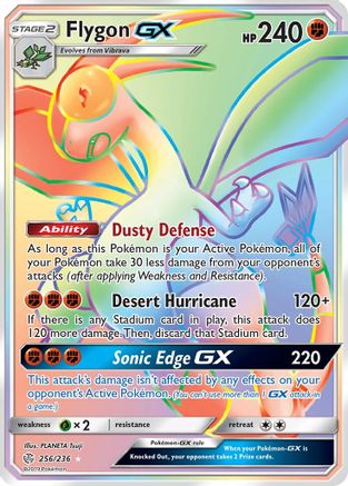 Flygon GX (256/236) [Soleil et Lune : Éclipse cosmique] 