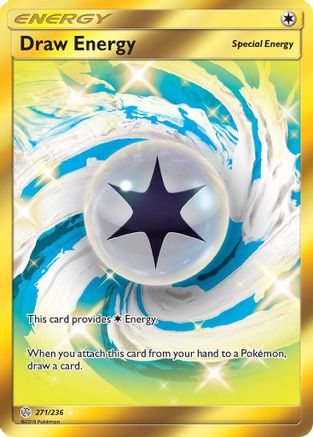 Draw Energy (Secret) 271/236 - [SM  Cosmic Eclipse] Holofoil
