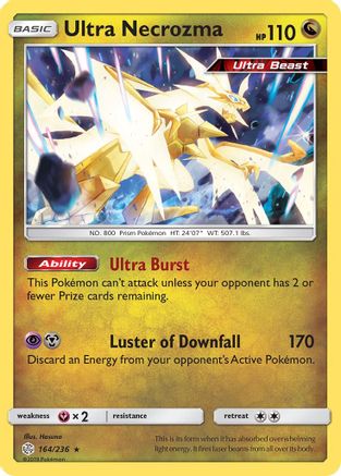 Ultra Necrozma 164/236 - [SM  Cosmic Eclipse] Holofoil