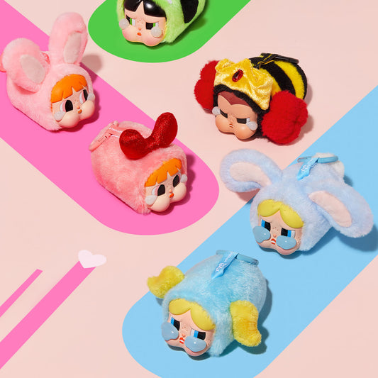 CRYBABY × Powerpuff Girls Series Vinyl Face Plush Blind Box