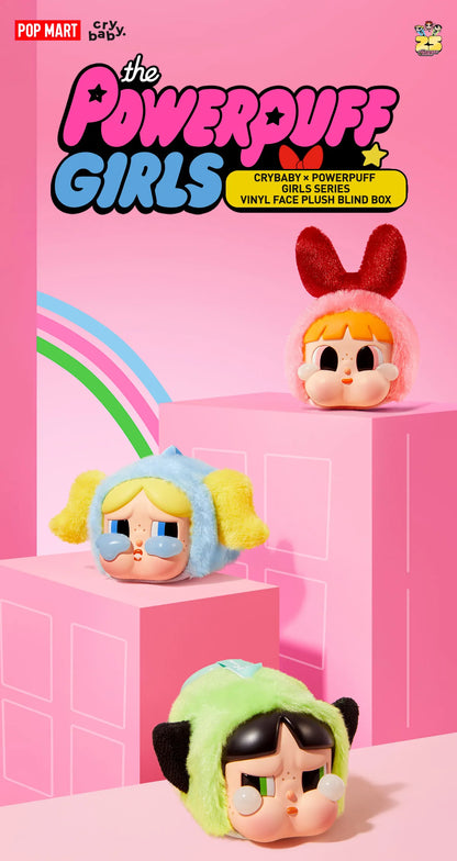 CRYBABY × Powerpuff Girls Series Vinyl Face Plush Blind Box