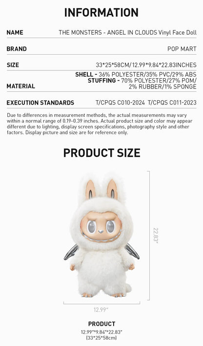 POP MART | THE MONSTERS | Angel In Clouds Labubu