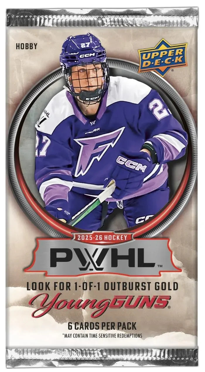 2025-26 Upper Deck PWHL Hockey Hobby Pack