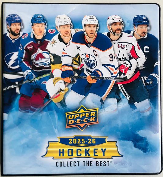2025-26 Upper Deck Series One Hockey Binder