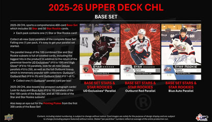 2026 Upper Deck CHL Hockey Hobby Box