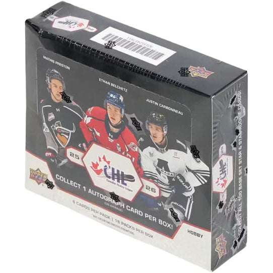 2026 Upper Deck CHL Hockey Hobby Box