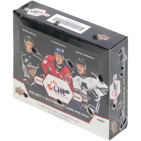 2026 Upper Deck CHL Hockey Hobby Box