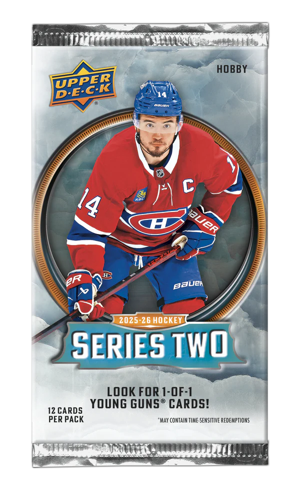2026 Upper Deck Hockey Series 2 Hobby Box