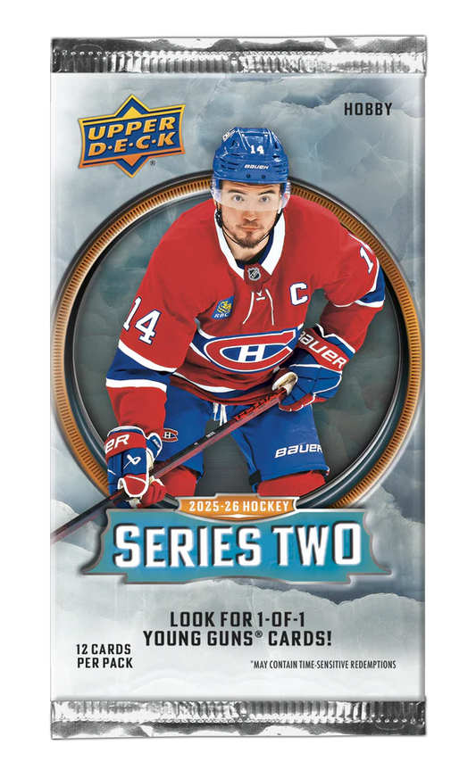 2026 Upper Deck Hockey Series 2 Hobby Pack