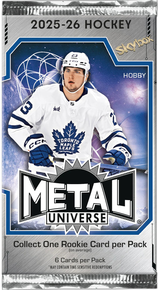 2025-26 Upper Deck Metal Universe Hockey Hobby Pack