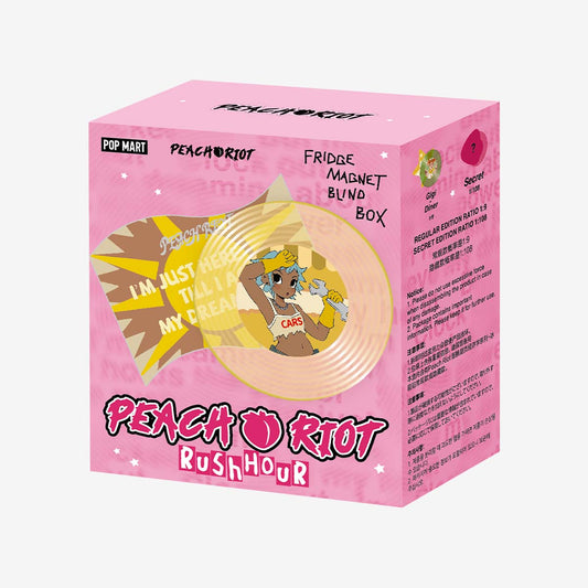 POP MART | Peach Riot | Rush Hour Series | Fridge Magnet Blind Box