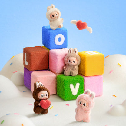 THE MONSTERS Pin for Love Series | Vinyl Plush Pendant Blind Box