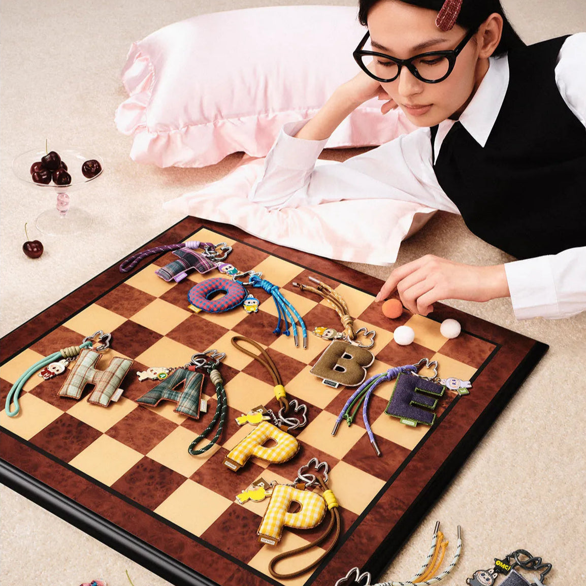 THE MONSTERS Pin for Love Series | Letter Pendant Blind Box