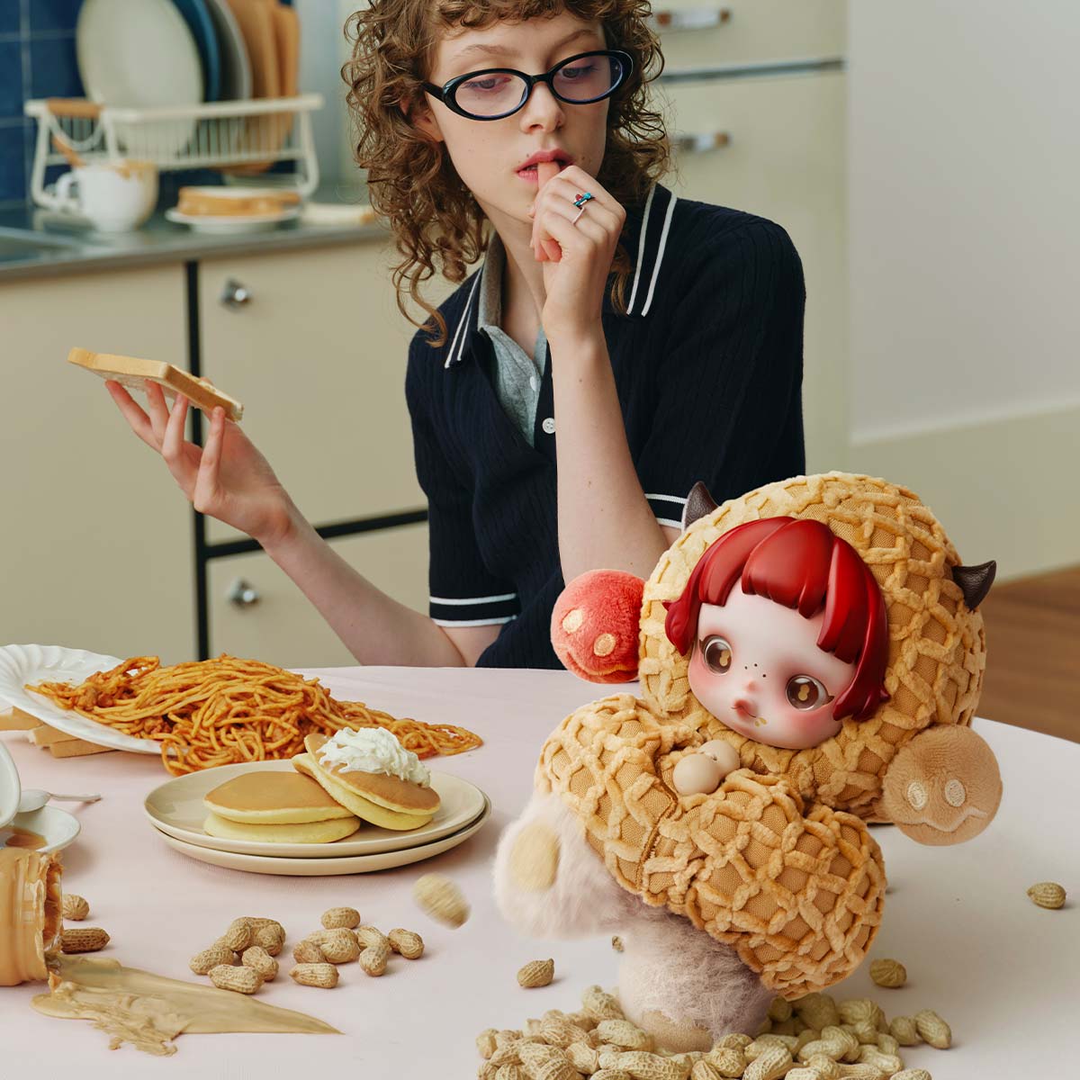 POP MART | SKULLPANDA You Found Me! Series Plush Doll Pendant