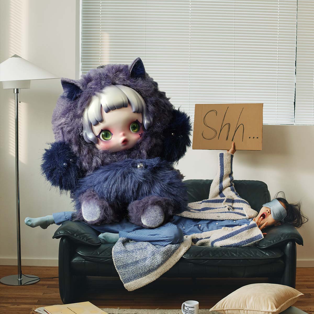 POP MART | SKULLPANDA You Found Me! Series Plush Doll Pendant