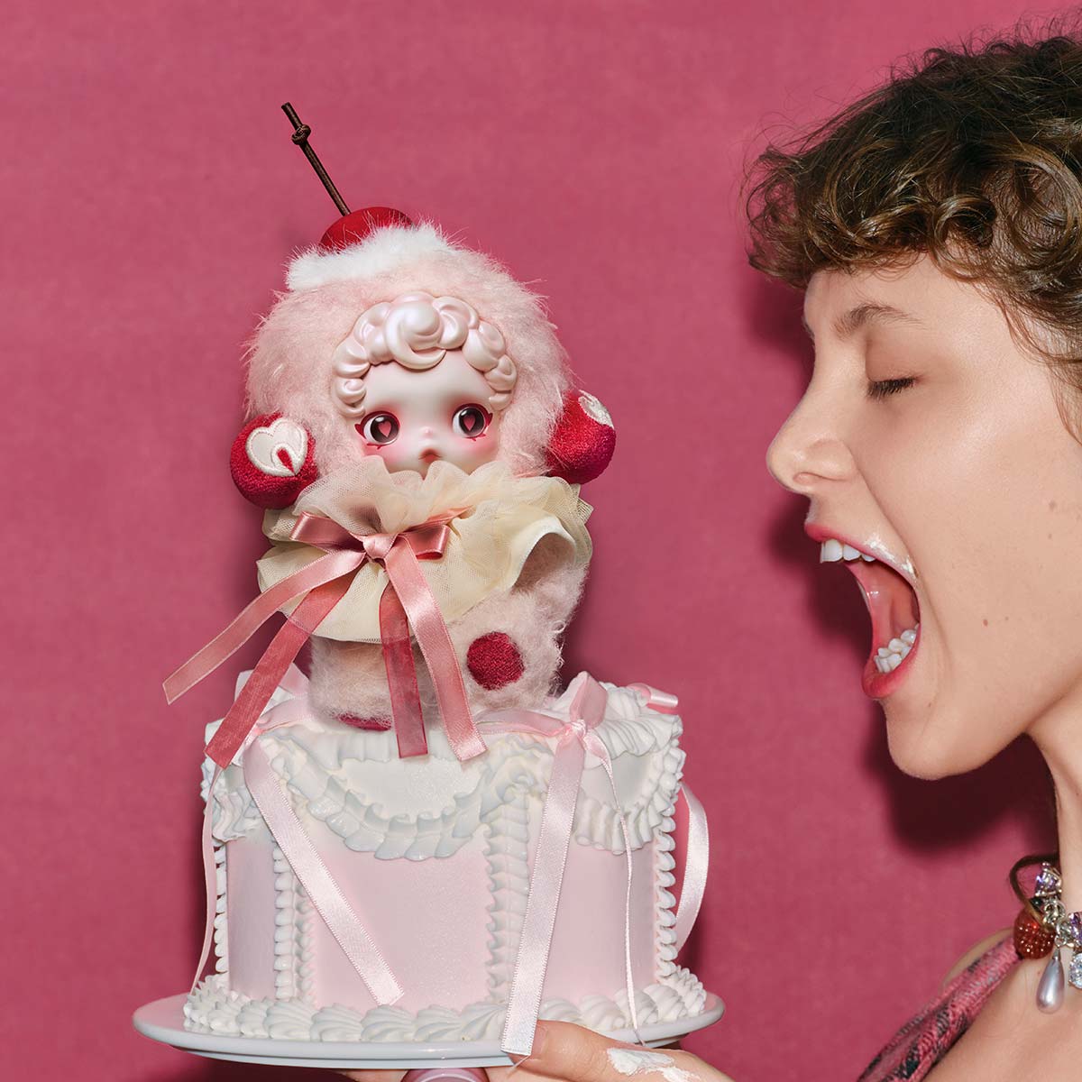 POP MART | SKULLPANDA You Found Me! Series Plush Doll Pendant