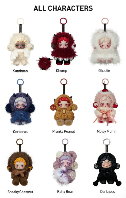 POP MART | SKULLPANDA You Found Me! Series Plush Doll Pendant