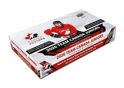 2026 Team Canada Juniors Hockey Box