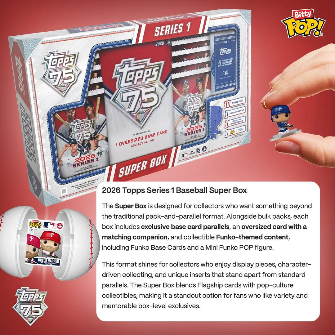 2026 Topps Baseball Series 1 Super Box