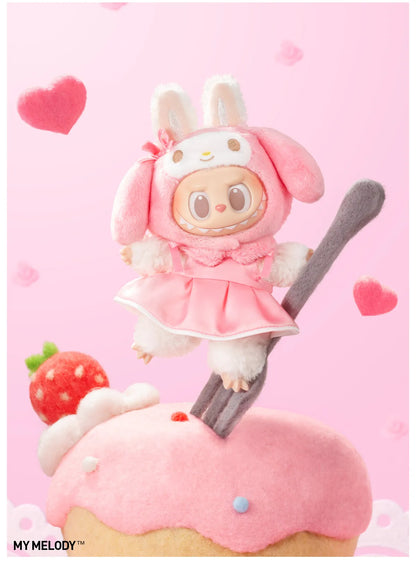 THE MONSTERS × Hello Kitty and Friends Series Vinyl Plush Pendant Blind Box Labubu