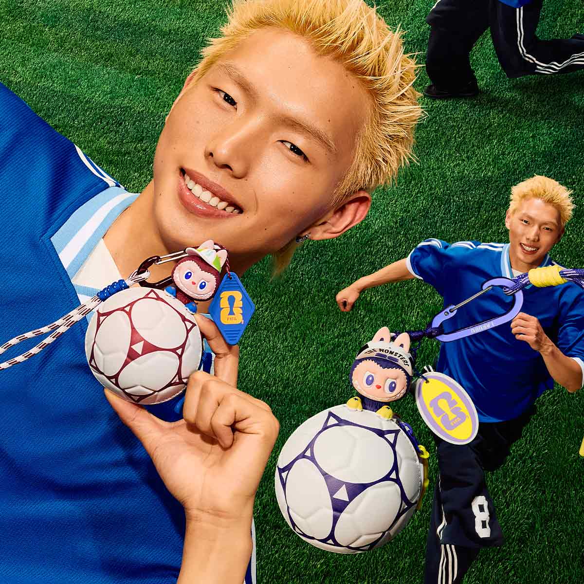 THE MONSTERS × FIFA SERIES Football-shaped Mini Bag Blind Box