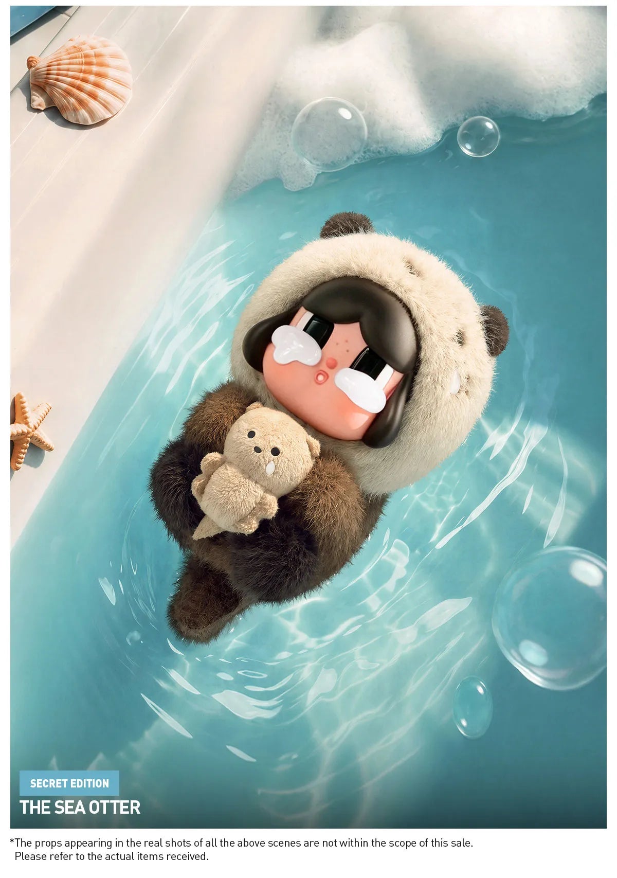 CRYBABY Cry Me An Ocean Series Vinyl Plush Pendant