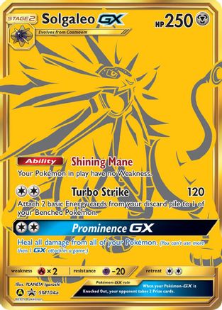 Solgaleo GX - SM104a SM104a/248 - [SM Promos] Holofoil