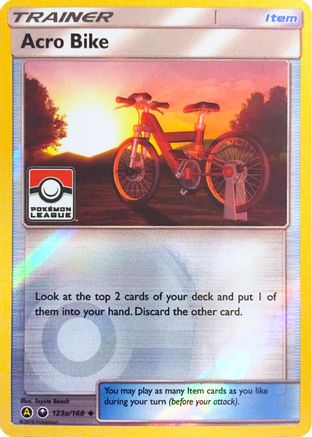 Acro Bike (123a/168) (Promo de la Ligue) [Soleil et Lune : Tempête céleste] 